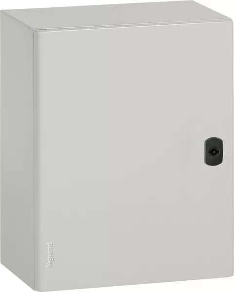 legrand-coffret metal atlantic version vertical 1 porte 800x600x250mm avec plaque (036931)