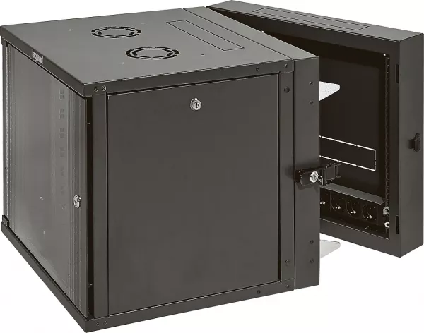 legrand-coffret pivotant 19pouces livr� mont� linkeo capacit� 9u - 492x600x610mm (646221)