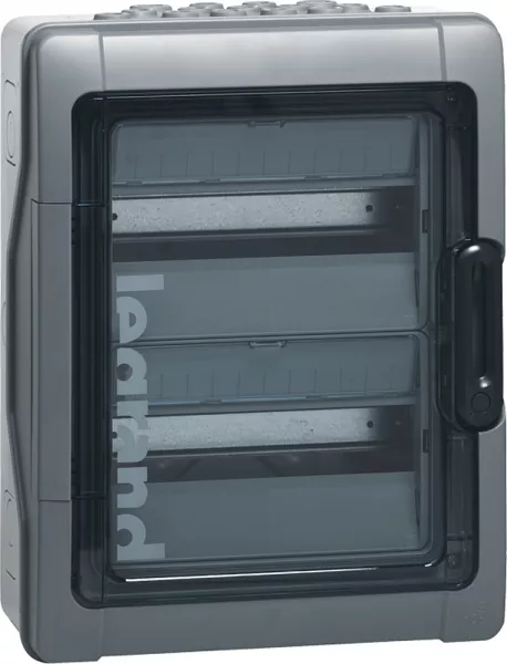 legrand-coffret plexo� pour photovolta�que � �quiper - 2 rang�es de 12 modules - 1000v= (414034)