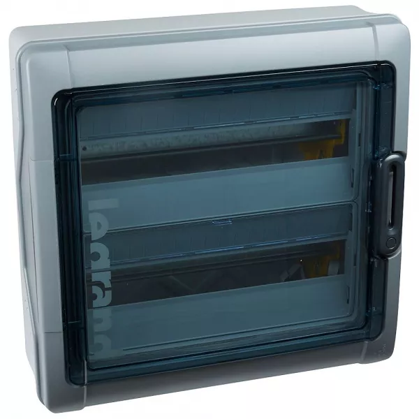 legrand-coffret plexo� pour photovolta�que � �quiper - 2 rang�es de 18 modules - 1000v= (414036)