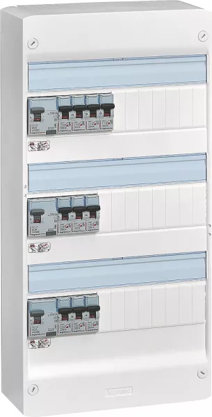 legrand-coffret pr�c�bl� drivia sp�cial r�novation 3 rang�es : 3 inter diff + 10 disj (200861)