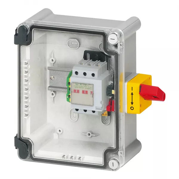 legrand-coffret proximit� 100a ik07 3p inter-sectionneur vistop + bornier terre viking 3 (022625)