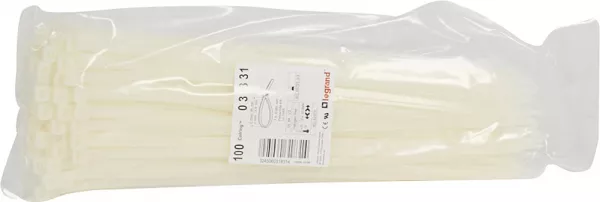legrand-collier colring largeur 7,6mm - longueur 360mm - sachet de 100 pi�ces - incolore (031831)