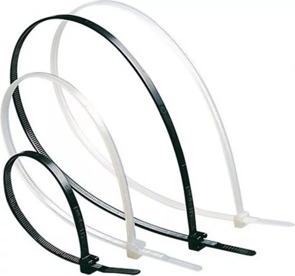 legrand-collier colring noir � denture int�rieure largeur 2,4mm et longueur � plat 140mm (032013)