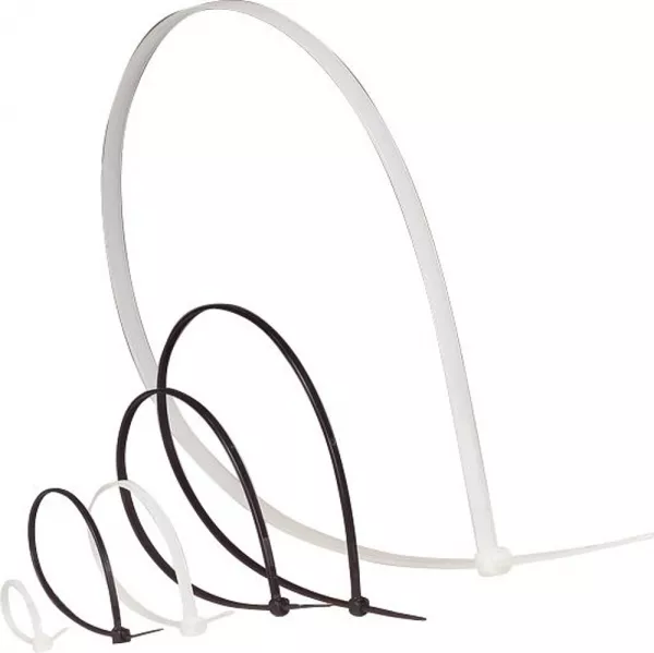 legrand-collier colring noir � denture int�rieure largeur 2,4mm et longueur � plat 180mm (032014)