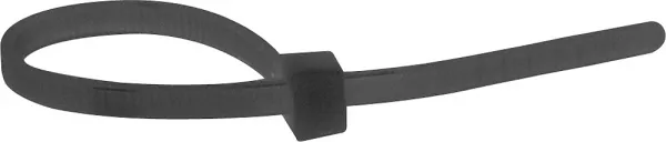 legrand-collier colring noir � denture int�rieure largeur 2,4mm et longueur � plat 95mm (032012)