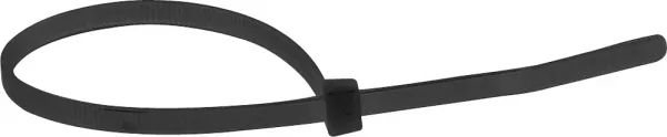 legrand-collier colring noir � denture int�rieure largeur 3,5mm et longueur � plat 140mm (032015)