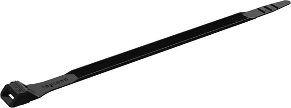 legrand-collier colson noir prot�g� ultraviolet denture ext�rieure larg.9mm, long. 185mm (031913)