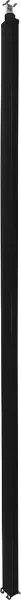 legrand-colonne clippage direct 2 compart h. 3,92m couvercle pvc et corps en alu - noir (653035)