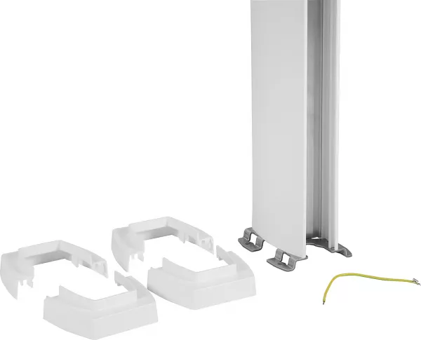 legrand-colonne clippage direct 2 compart h. 3,92m couvercle pvc et corps en pvc - blanc (653033)