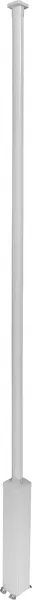 legrand-colonne clippage direct 4 compart h. 3,35m couvercle pvc et corps en alu - blanc (653050)