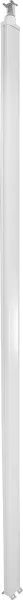 legrand-colonne universelle 1 compart hauteur 3,92m couvercle et corps en alu - blanc (653113)