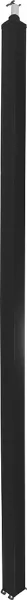 legrand-colonne universelle 2 compart hauteur 3,92m couvercle et corps en alu - noir (653135)