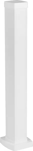 legrand-colonnette clippage direct 1 compart 2 faces h. 0,68m couv pvc corps alu - blanc (653003)