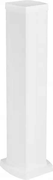 legrand-colonnette clippage direct 4 compart h. 0,68m couvercle pvc et corps alu - blanc (653043)