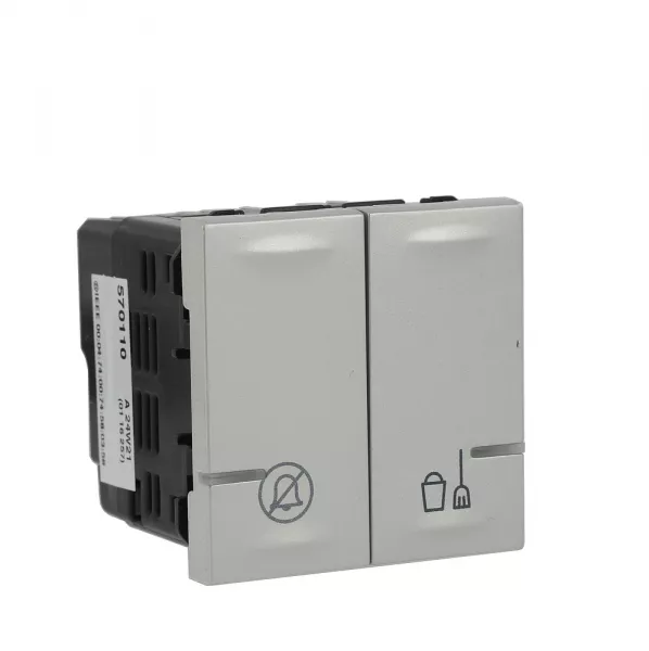 legrand-commande art�or ne pas d�ranger et faire la chambre soft alu (570110)