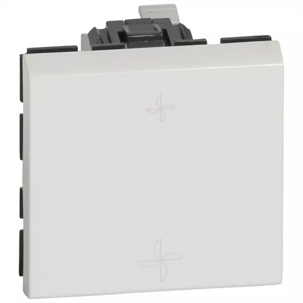 legrand-commande de vmc prog mosaic - blanc antimicrobien (077027)