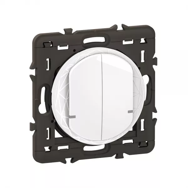 legrand-commande double sans fils c�liane with netatmo - blanc (cb0415)