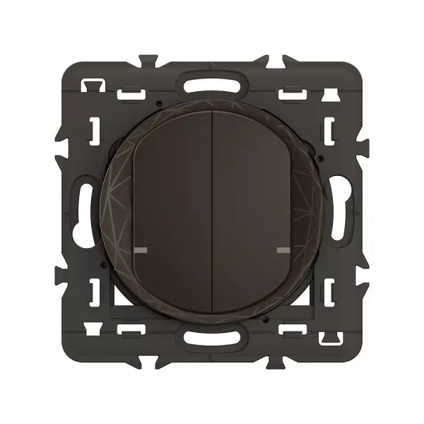 legrand-commande double sans fils c�liane with netatmo - noir (cn0415)