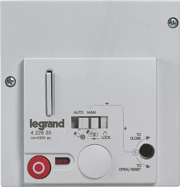 legrand-commande motoris�e frontale standard pour dpx�630 - 230v= (422630)