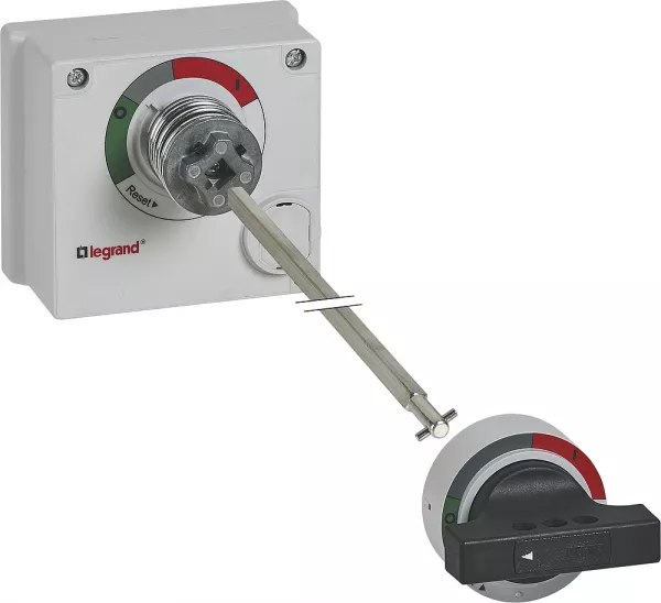 legrand-commande rotative d�brayable standard d�port�e - noir (420163)