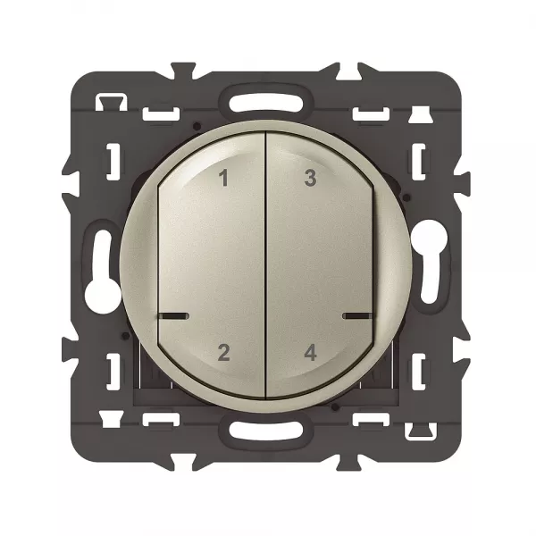 legrand-commande sans fils 4 sc�narios c�liane with netatmo sans plaque titane (067756a)