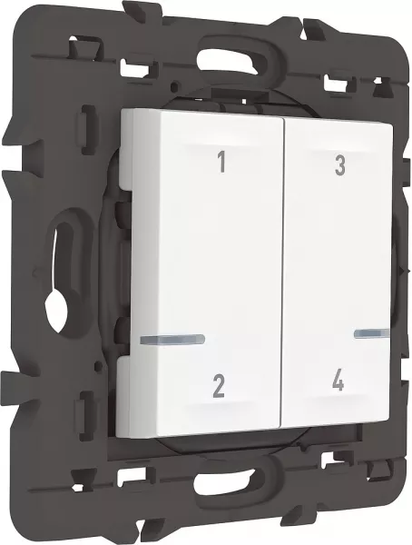 legrand-commande sans fils 4 sc�narios mosaic with netatmo sans plaque blanc (077709la)