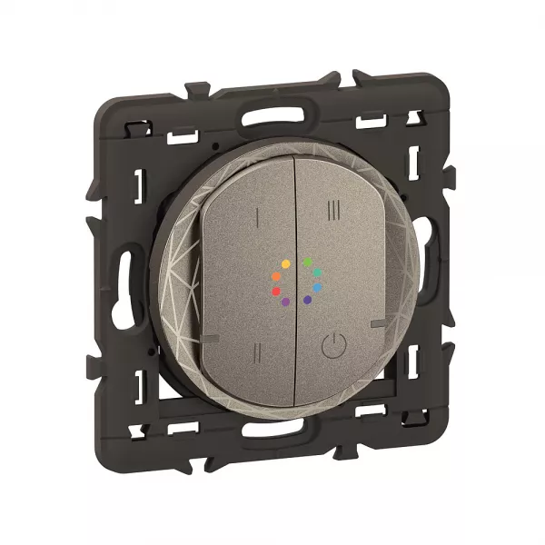 legrand-commande sans fils ambiances couleurs c�liane with netatmo - titanium (ct0419)