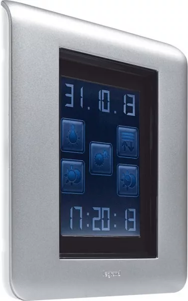 legrand-commande tactile mosaic multisc�narios pour �clairage , ouvrant et multim�dias (078479)