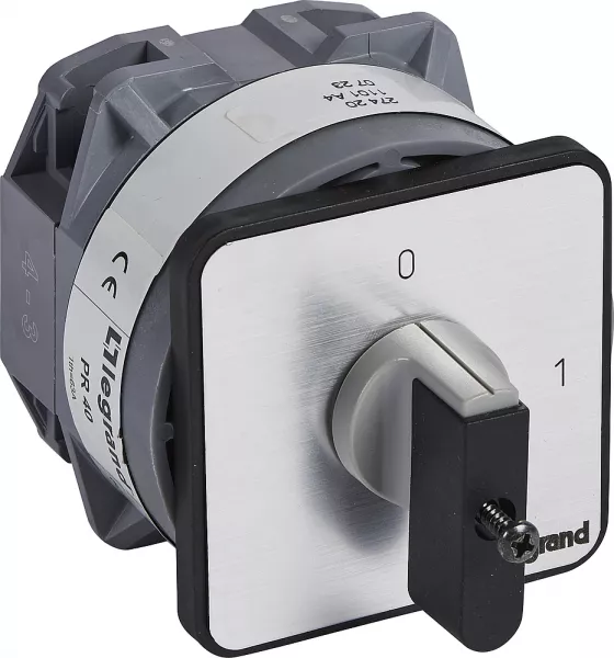 legrand-commutateur - interrupteur marche/arr�t - pr 40 - 1p - 1 contact - fixation vis (027420)