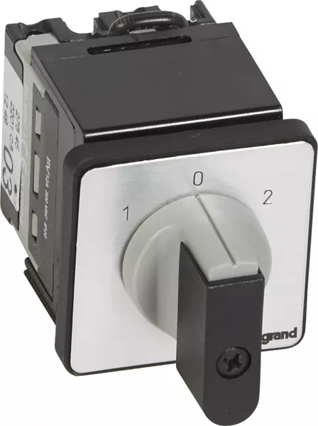 legrand-commutateur - inverseur avec arr�t - manette - pr 12 - 1p - fixation �22 (027545)