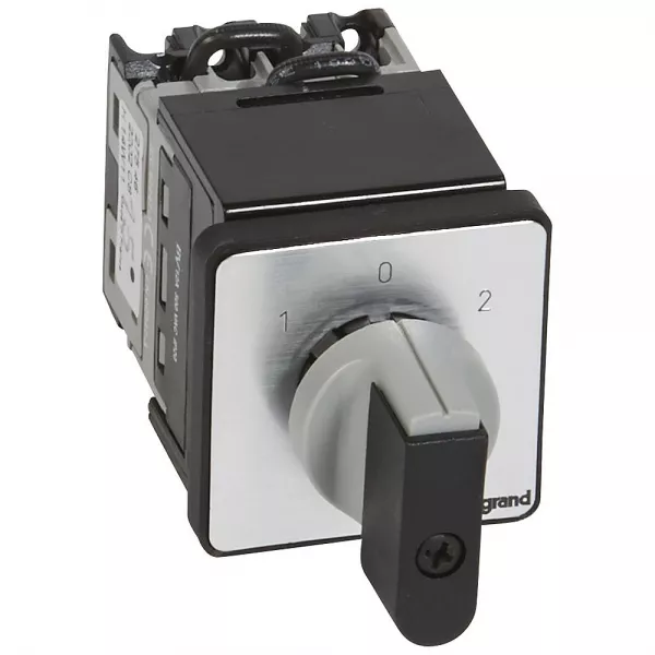 legrand-commutateur - inverseur avec arr�t - manette - pr 12 - 2p - fixation �22 (027546)