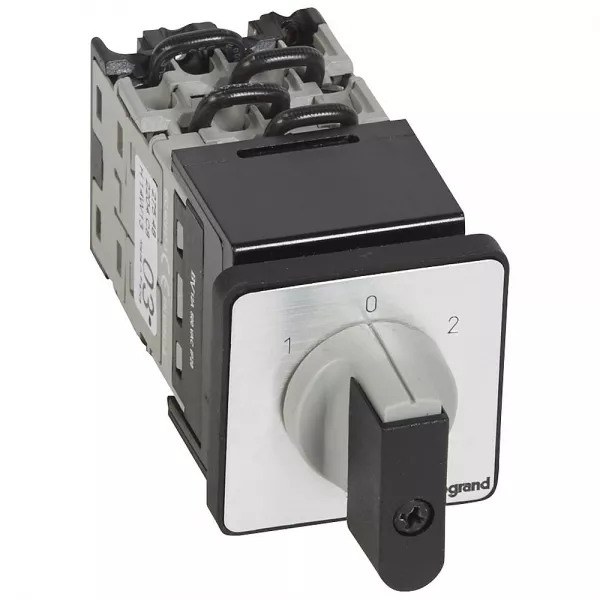 legrand-commutateur - inverseur avec arr�t - manette - pr 12 - 4p - fixation �22 (027548)