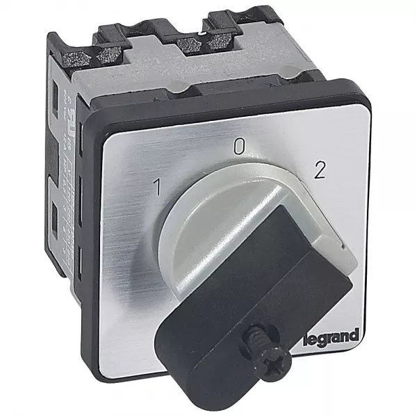 legrand-commutateur - inverseur avec arr�t 45� - pr 12 - 1p - 2 contacts - fixation vis (027430)
