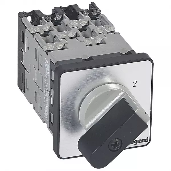 legrand-commutateur - inverseur sans arr�t - pr 12 - 4p - 8 contacts - fixation vis (027463)