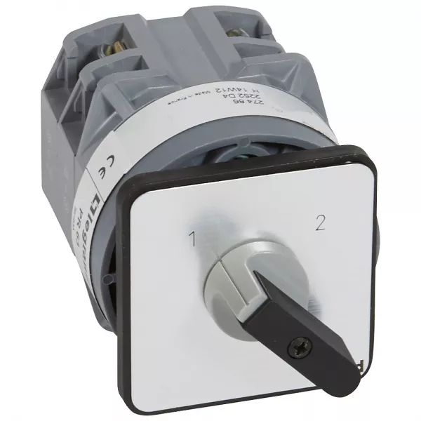 legrand-commutateur - inverseur sans arr�t - pr 63 - 2p - 4 contacts - fixation vis (027486)