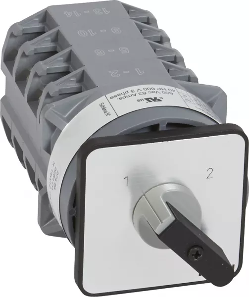 legrand-commutateur - inverseur sans arr�t - pr 63 - 4p - 8 contacts - fixation vis (027488)