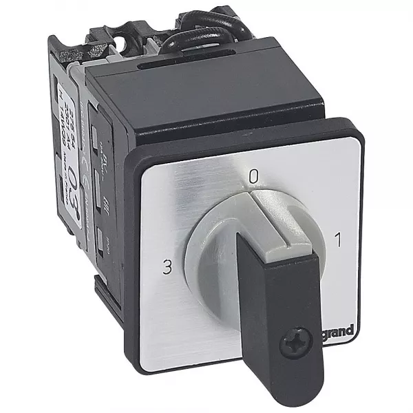 legrand-commutateur 3 directions avec arr�t - manette - pr 12 - 1p - fix �22 (027554)