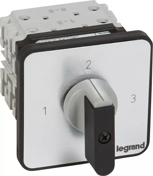legrand-commutateur 3 directions sans arr�t - pr 26 - 1p - 3 contacts - fixation vis (027501)