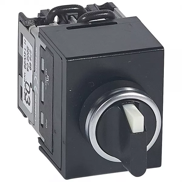 legrand-commutateur � cames - inverseur avec arr�t - t�te de commande � manette - 2p (027569)