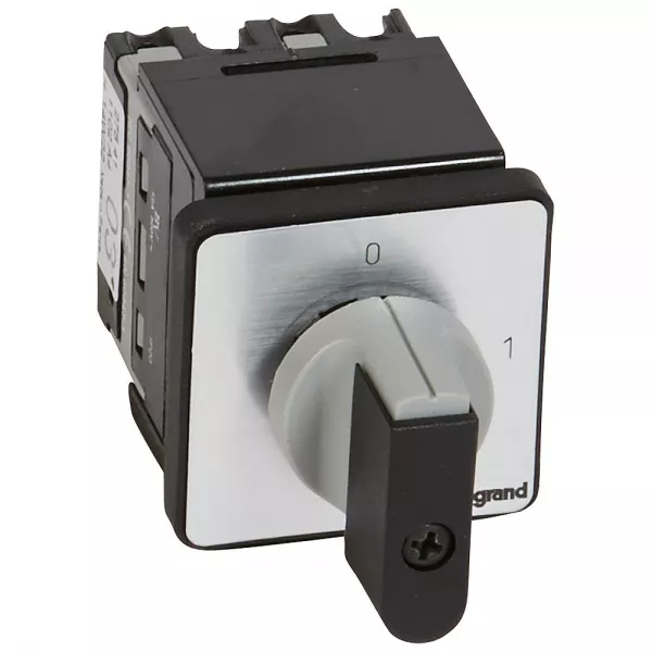legrand-commutateur � cames inter marche/arr�t pr12 -2p fixation centrale �22 sur porte (027541)