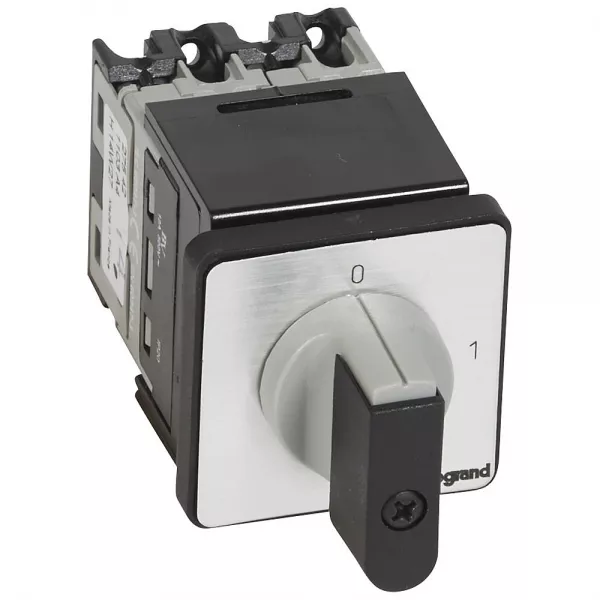legrand-commutateur � cames inter marche/arr�t pr12 -3p fixation centrale �22 sur porte (027542)
