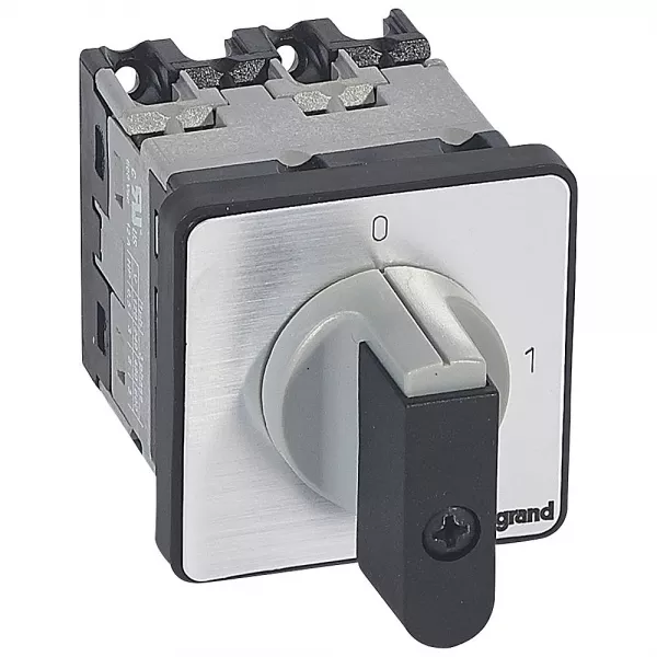 legrand-commutateur � cames inter marche/arr�t pr12 3p 3 contacts fixation vis sur porte (027402)