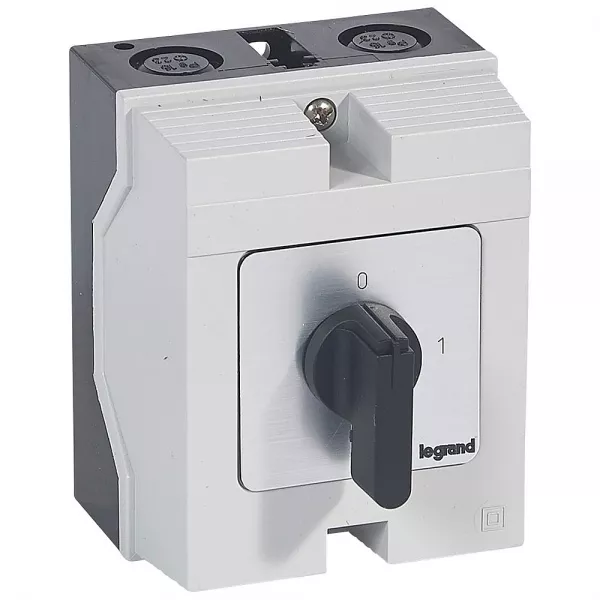 legrand-commutateur � cames inter marche/arr�t pr17 - 2p - 2 contacts - bo�tier 96x120mm (027716)