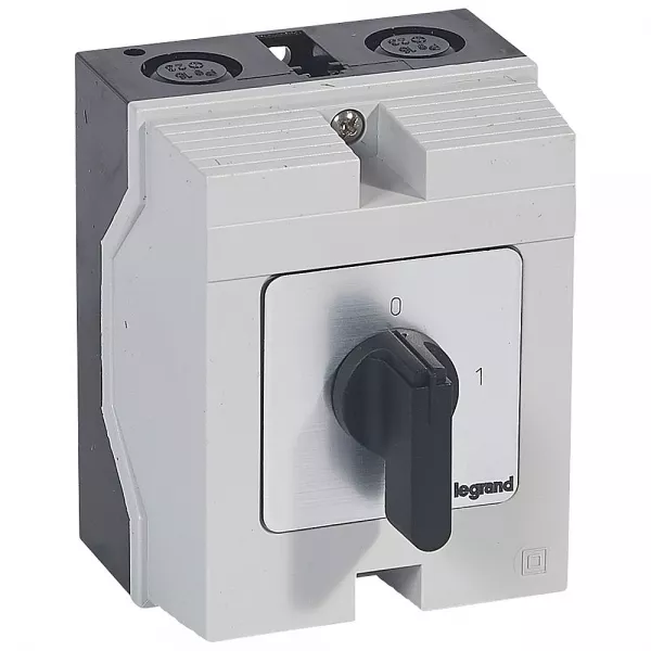legrand-commutateur � cames inter marche/arr�t pr17 - 3p - 3 contacts - bo�tier 96x120mm (027717)