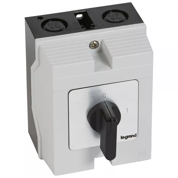legrand-commutateur � cames inter marche/arr�t pr21 - 3p - 3 contacts - bo�tier 96x120mm (027722)