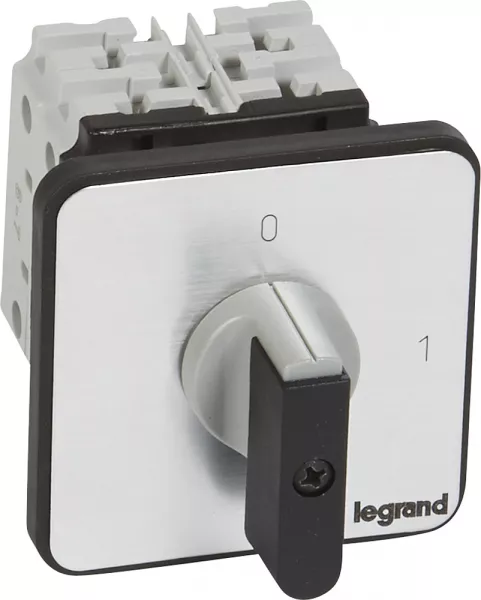 legrand-commutateur � cames inter marche/arr�t pr26 3p 3 contacts fixation vis sur porte (027417)