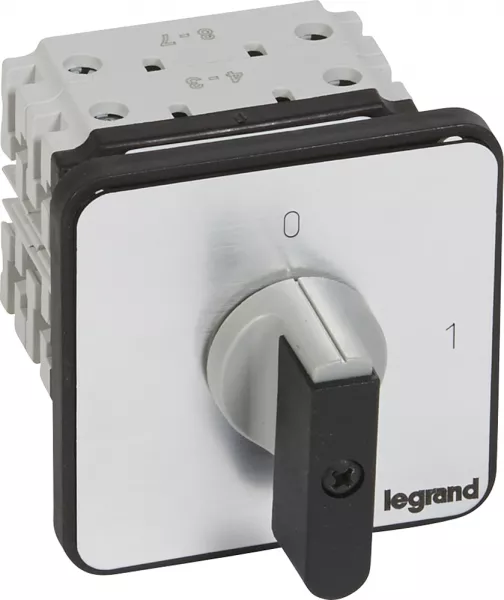 legrand-commutateur � cames inter marche/arr�t pr26 4p 4 contacts fixation vis sur porte (027418)