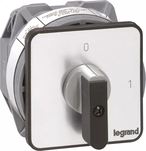 legrand-commutateur � cames inter marche/arr�t pr40 2p 2 contacts fixation vis sur porte (027421)