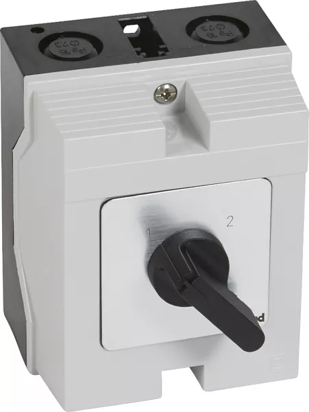 legrand-commutateur � cames inverseur sans position arr�t pr12 -3p -6 contacts -96x120mm (027755)